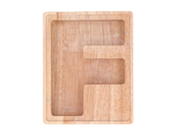 Ats-caja De Ahorros Personalizada Con Letra De Madera Transparente Segura Para Niños Y Niñas