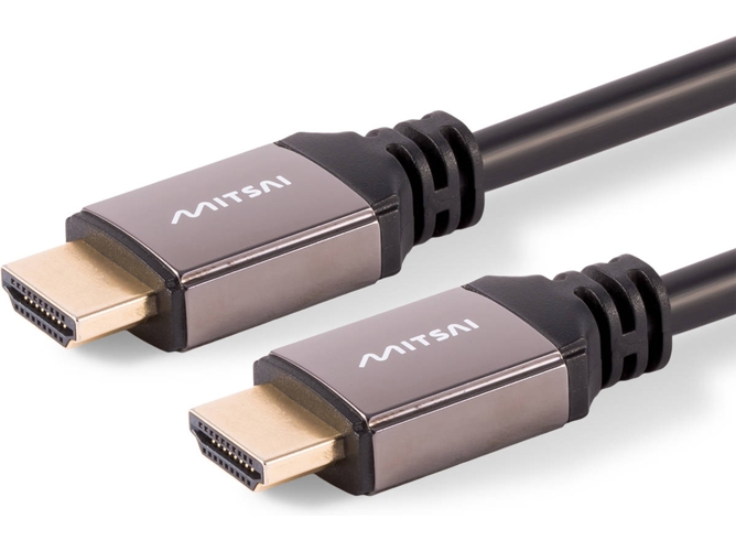 Cable de Vídeo HDMI MITSAI (Macho-Macho) Gold 1,5M — 1,5 m
