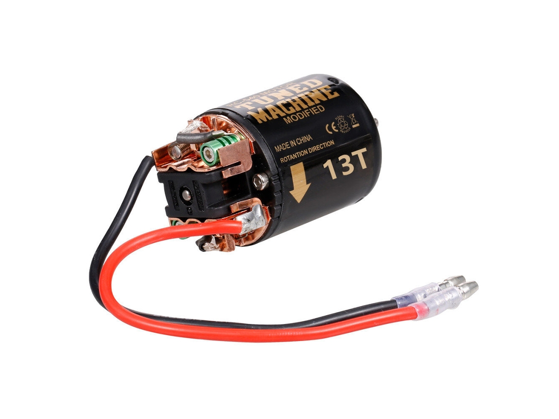 Motor Con Escobillas 540 De 55t Para Coche Rc, 13t/21t/35t/45t/55t/80t Para Crawler Rc 1:10 Axial Scx10 Axi03007 90046 Trx4 D90 Mst.