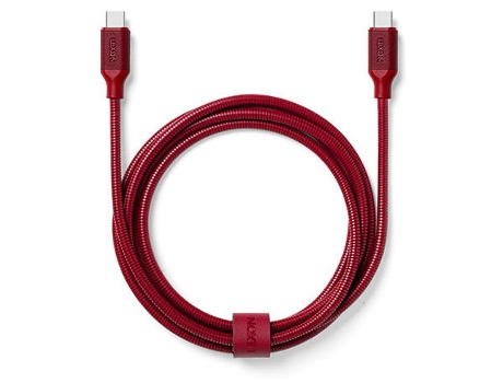 Cable LEXON Metalico USB-C (Rojo)