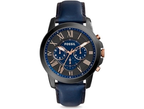 Reloj FOSSIL Fs5061 Reloj cronógrafo azul para hombre