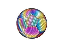 Balón De Fútbol Fosforescente Talla 4, Balón Luminoso Para Juegos Y Entrenamientos Nocturnos.