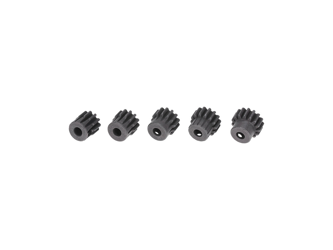 5pcs M1 5mm 11t 12t 13t 14t 15t Pinion Engine Gear For 1/8 Rc Car Brushed Brushless Motor