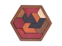 Rompecabezas De Bloques Hexagonales Para Niños Y Adultos - Regalo Inteligente