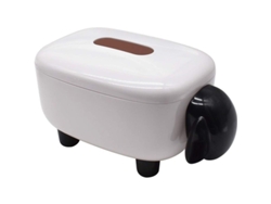Servilletero Con Forma De Oveja, Dispensador De Toallas De Papel Negras Desmontable.