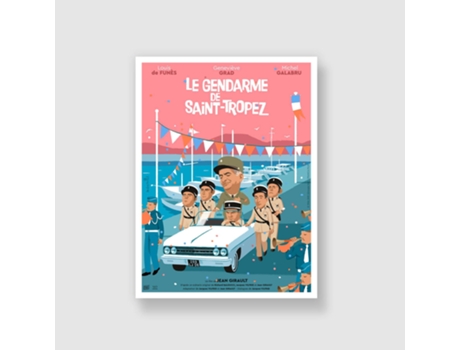 Póster KUBBICK Le Gendarme (C)