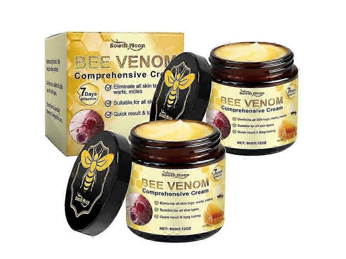 Crema De Veneno De Abeja 2025, Reduce Manchas Y Verrugas, Hidratación Profunda Para Todo Tipo De Piel (2 Unidades)