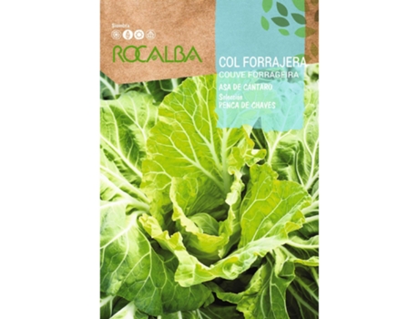 Sementes de Repolho ROCALBA F.Asa Cantaro SPDe Chaves 25 Gr Pacote 5 Envelopes