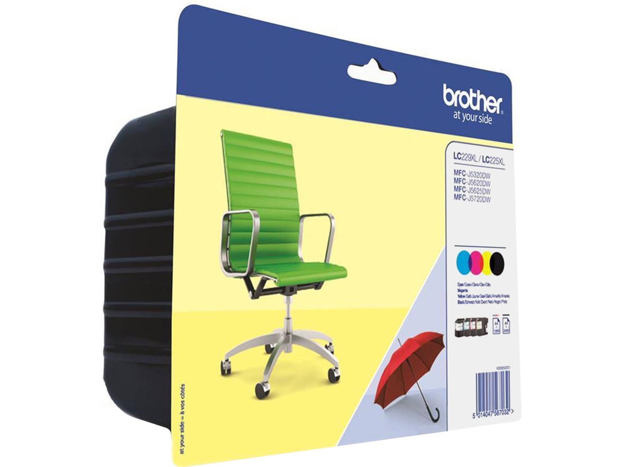 Cartucho de tinta BROTHER LC-229XLVALBP