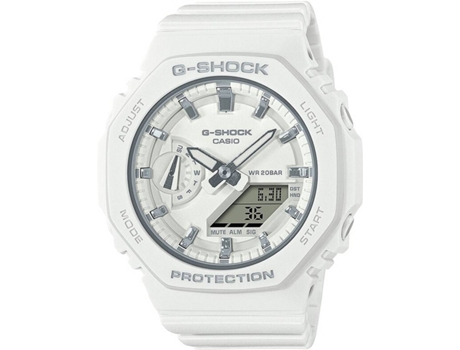 Reloj CASIO Hombre (Resina - Blanco)