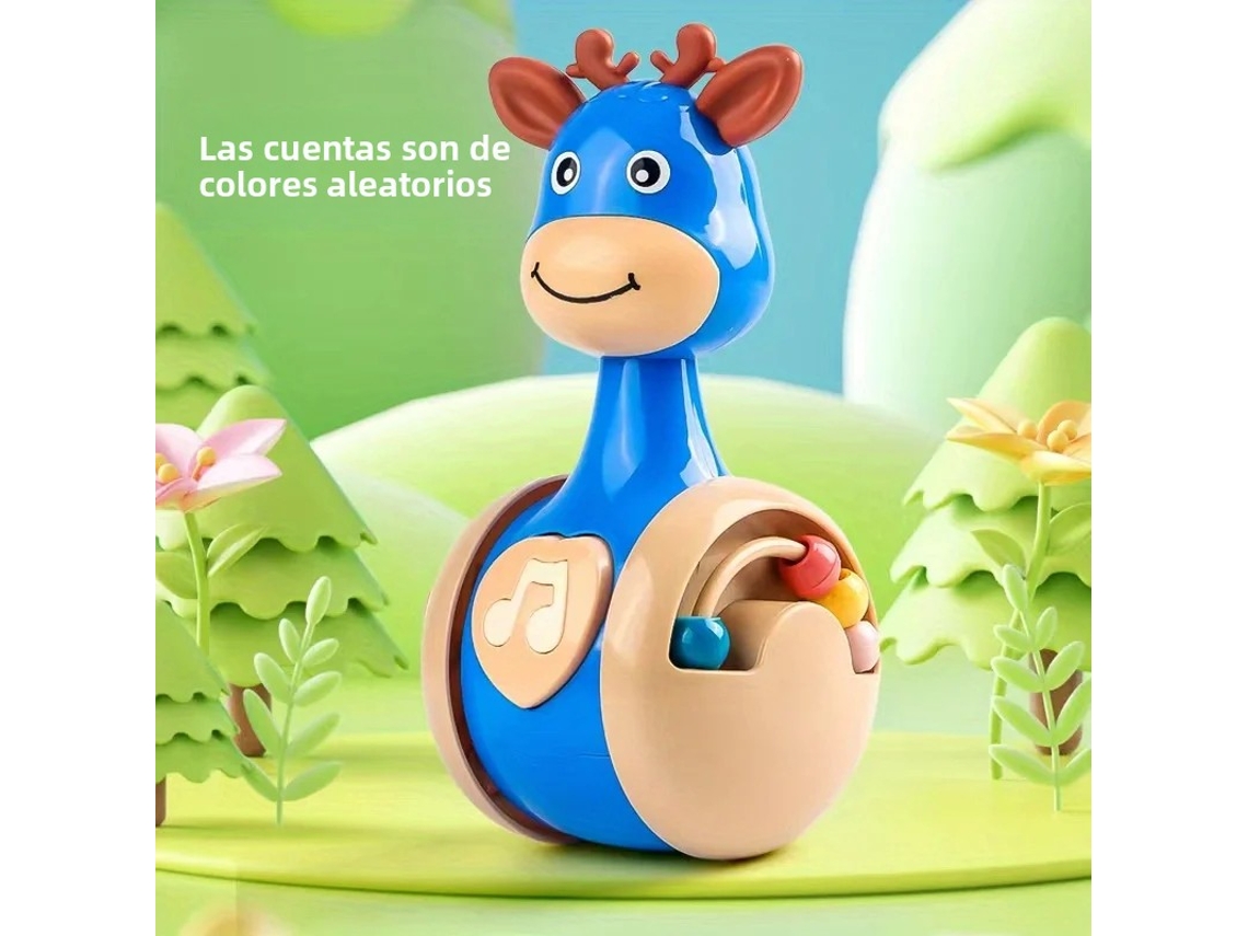 (Azul) Juguete balancín para niños, adecuado para niños y niñas.
