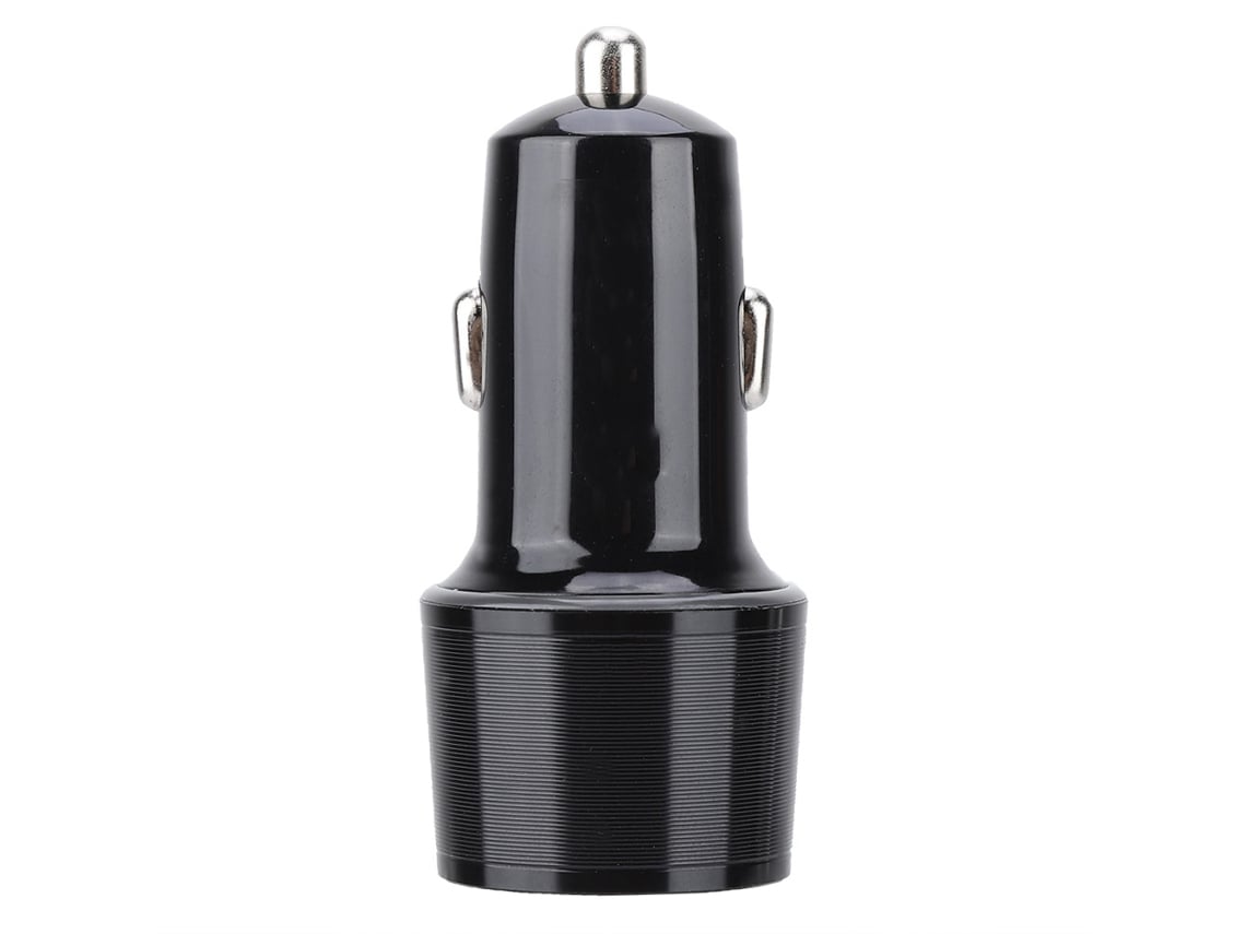 Cargador De Coche Pd+qc3.0 5v 2.1a/1a Doble Usb De Carga Rápida De Metal Para Teléfono Y Portátil