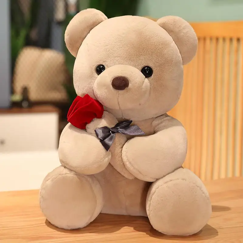 (estilo C, 35 Cm) Lindo Peluche De Oso Rosa, Peluche De Oso Para Abrazar