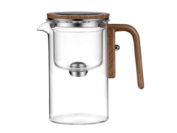 Tetera mágica de vidrio con separación de agua de 600 ml Tetera mágica con inserto Tetera de vidrio con tallo Jortmrd