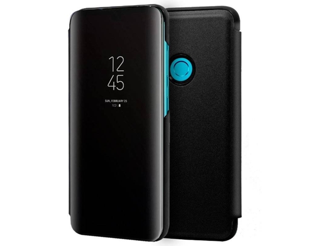 Funda Huawei P Smart+ 2019, P Smart 2019, Honor 10 Lite COOL Clear View Negro