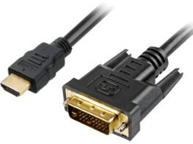 Adaptador de Cable de Vídeo SHARKOON HDMI/DVI-D Negro 1,83 m