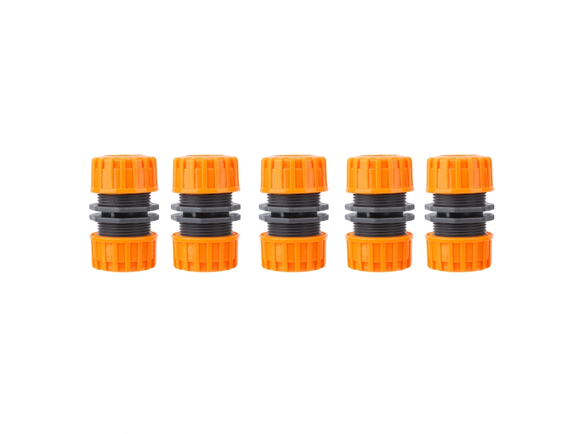 5 conectores de extensión de manguera de 1/2 pulgada, herramienta de reparación de manguera de agua para jardín y hogar Aiailikill