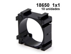 Suporte Baterias 18650 - 10 Unid