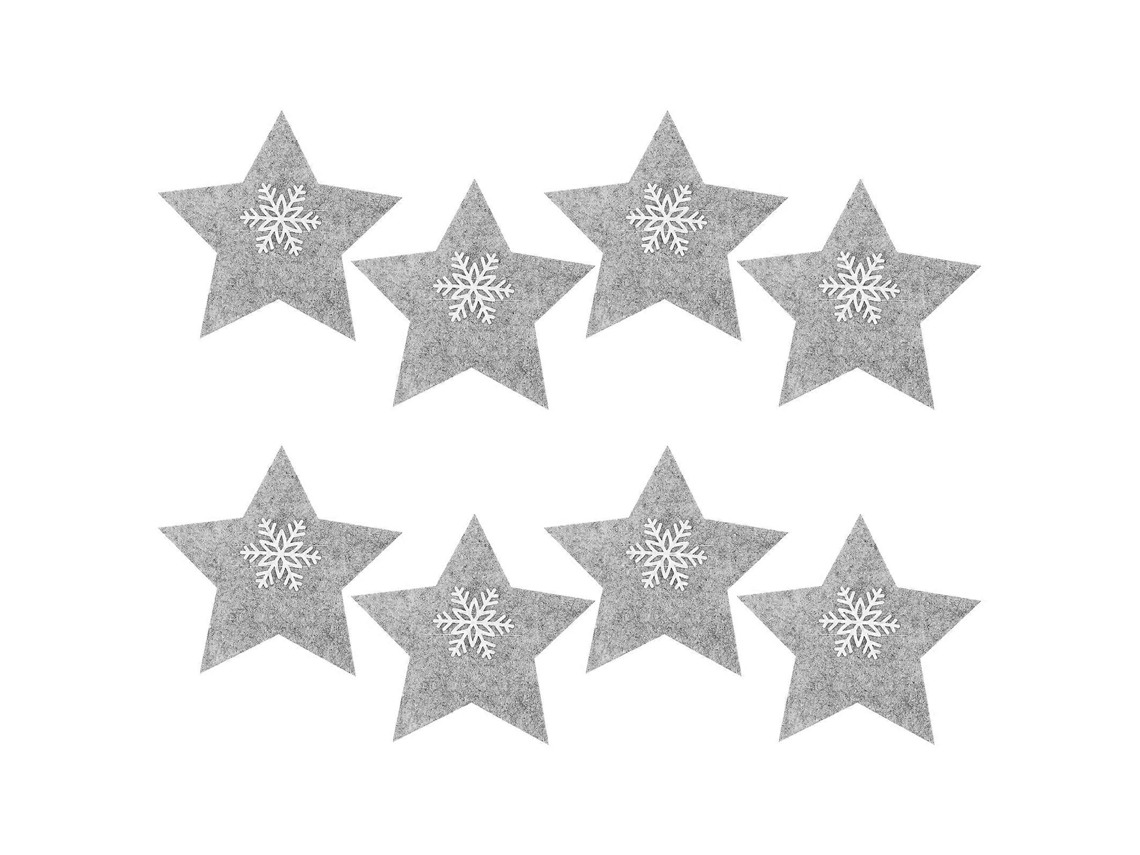 8 piezas de decoración para mesa de cena, portacubiertos de Papá Noel, bolsas para cubiertos navideñas, funda para cubiertos navideña Nostalgia88