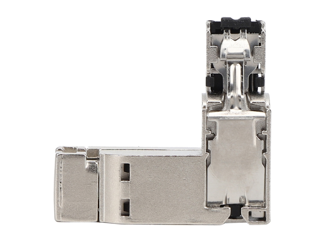 Conector De Red Ethernet Rj45 De 4 Núcleos Y 2 Pines Resistente Al Agua Con Conector De Red Rj45