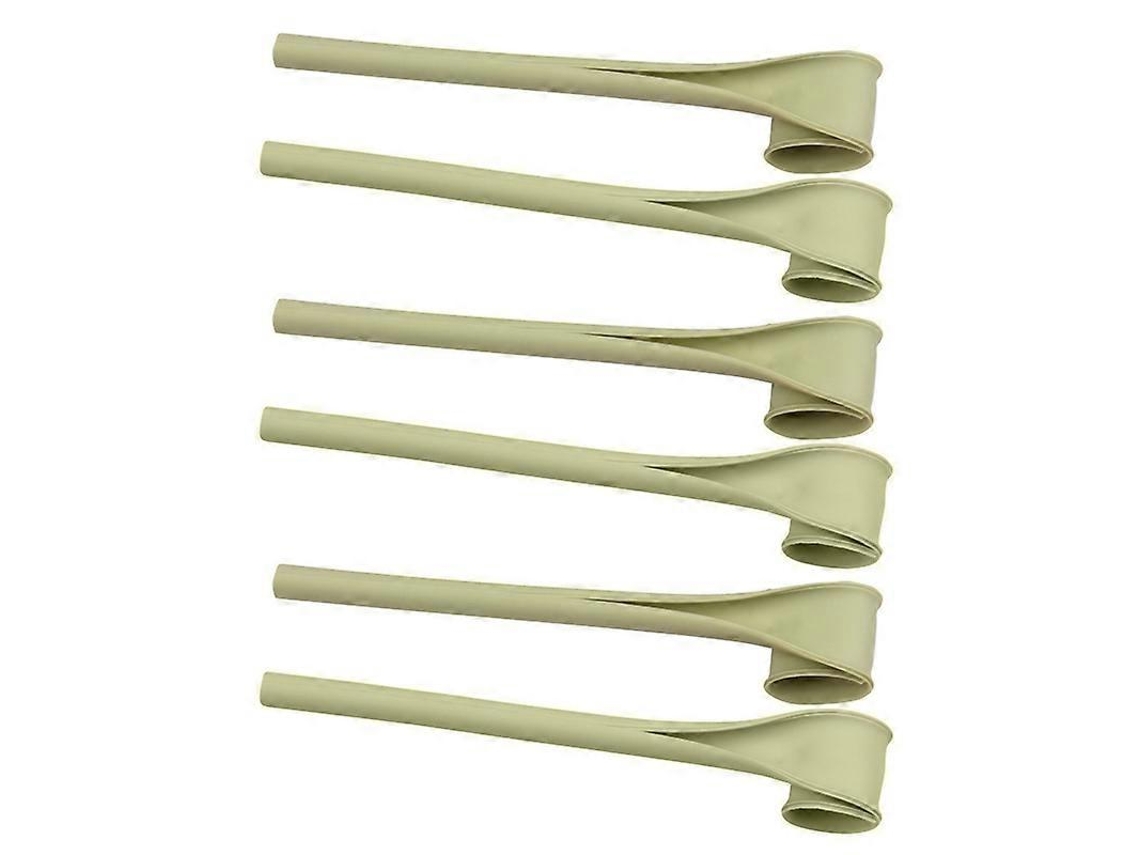 Pajitas de silicona reutilizables, desmontables y a prueba de fugas, Rosewell