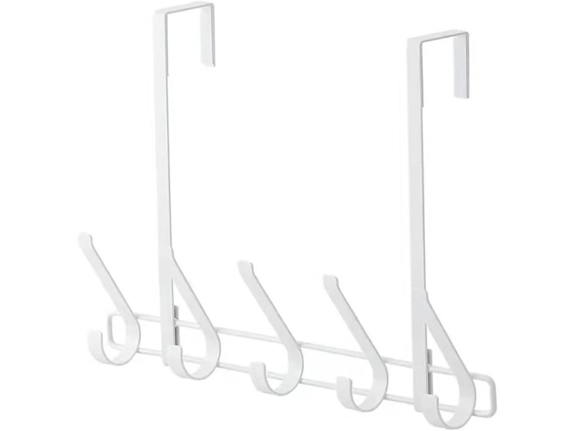 Estante De Almacenamiento Para Colgar En La Puerta (1 Unidad), No Requiere Perforación, Para Ropa,