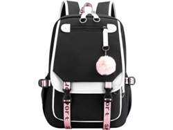 2026-mochila Para Adolescentes Escolar Con Puerto De Carga Usb Diseño Colorido Resistente Al Agua 16 Pulgadas