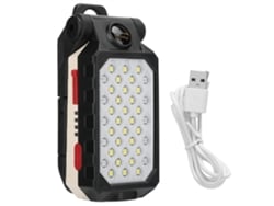 2026-linterna De Trabajo Led Portátil Recargable Por Usb Plegable Con Imán Para Reparación De Coches