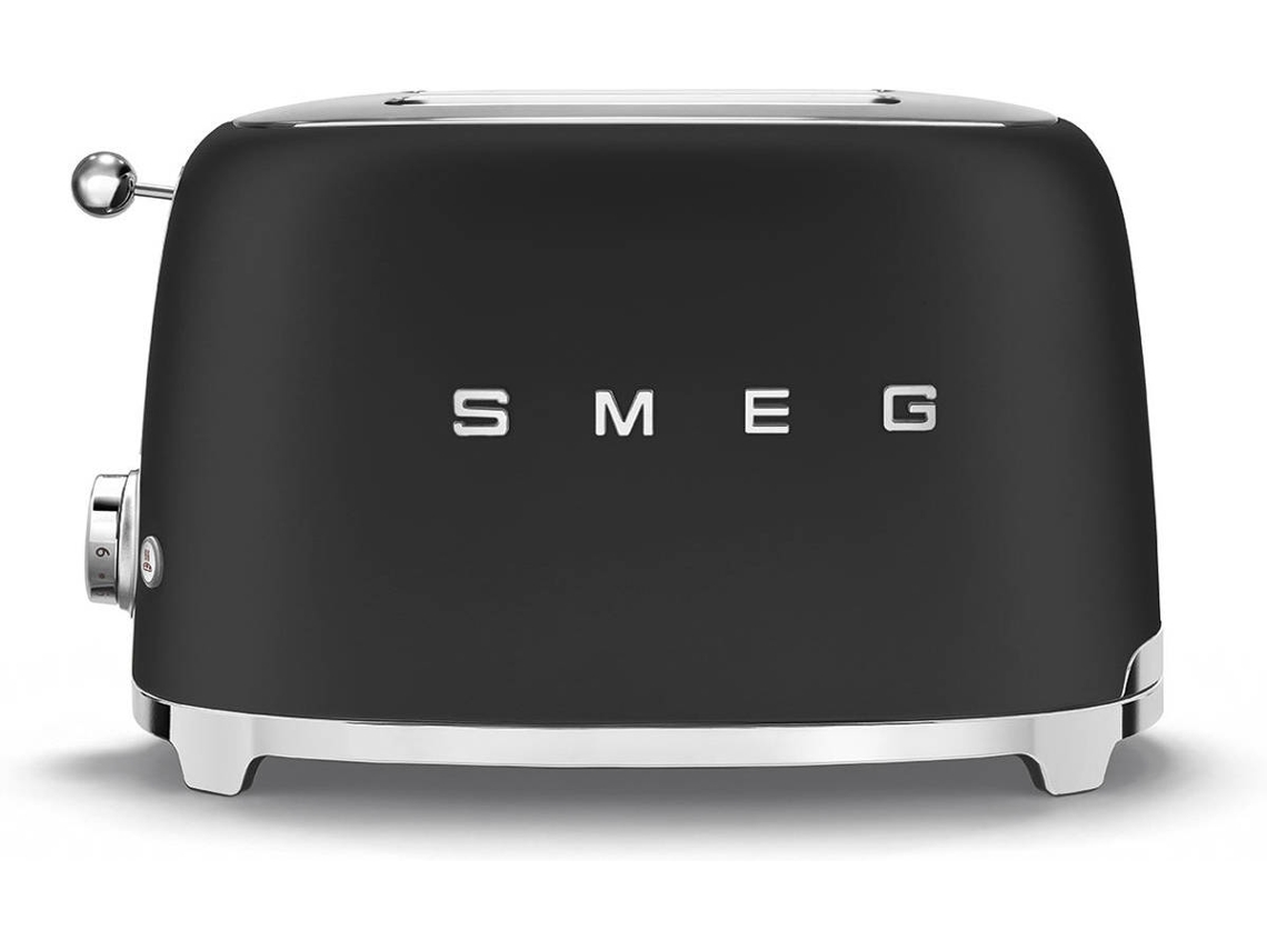 Tostadora SMEG Anni 50 TSF01BLMEU (Negro - 950 W)