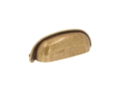 Tirador Para Mueble De Zamac Distancia Entre Ejes 96mm Estilo Florencia Antigua Lote De 6