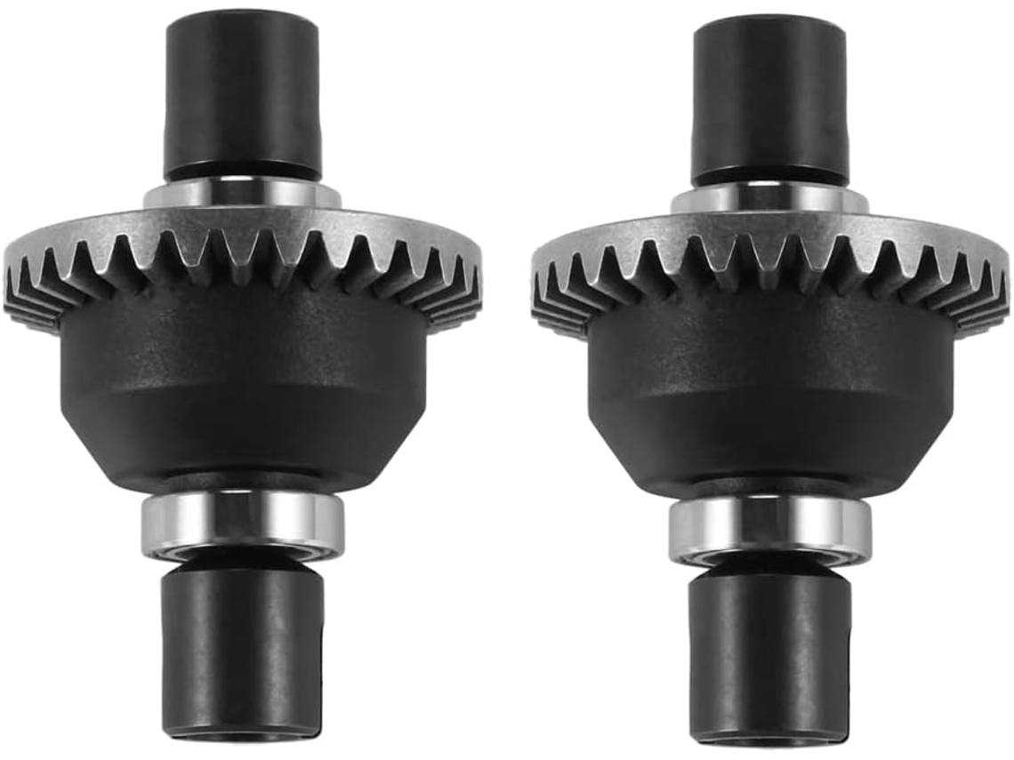 Juego De 2 Diferenciales Ea1057 Para Jlb Cheetah 11101 21101 J3 Speed 1/10 Rc Upgrade Parts