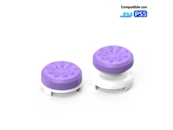 (Paquete de 2) Fundas de alto rendimiento para joysticks de PS4/PS5: dos alturas de fundas antideslizantes para joysticks que mejoran el control.