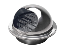 Rejilla De Ventilación Con Malla De Acero Inoxidable Para Montaje En Pared Exterior.