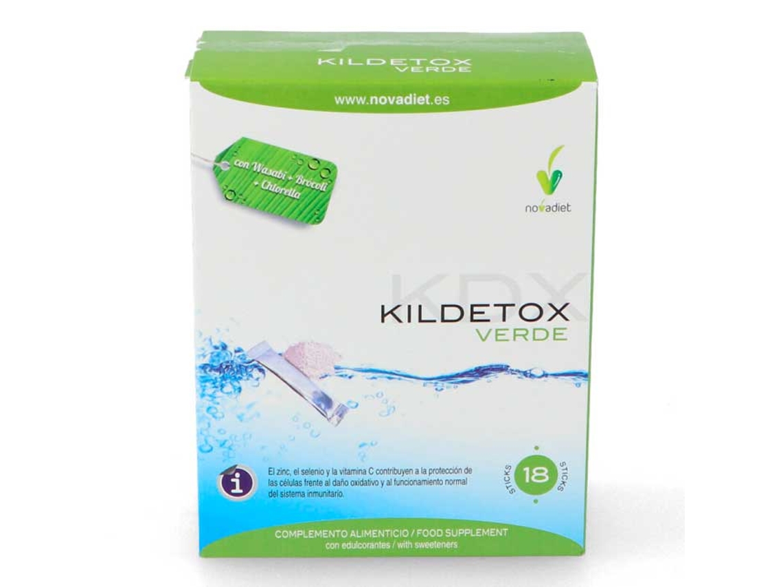 Complemento Alimentar NOVADIET Kildetox 18 Sobres (Canela, Apple, Manzana - 3 g)