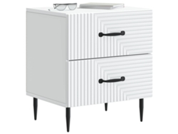 Maison Exclusive - Armario De Noche 2 Pcs 43 X 34,5 X 47,5 Cm Madera De Ingeniería