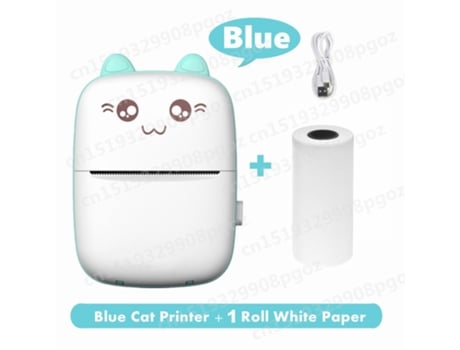 Mini impresora térmica de etiquetas, impresora fotográfica portátil de bolsillo inteligente para teléfonos móviles, inalámbrica, Bluetooth HHZ