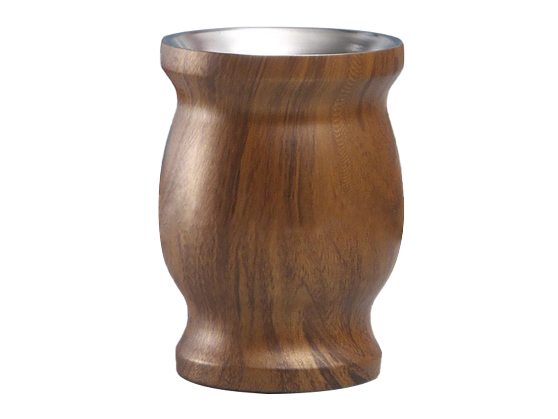Vaso de acero inoxidable de doble pared para café, té y bebidas de 8 oz