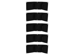 Bolsas de cultivo de pared degradables para plantas (paquete de 5) (3 bolsillos)