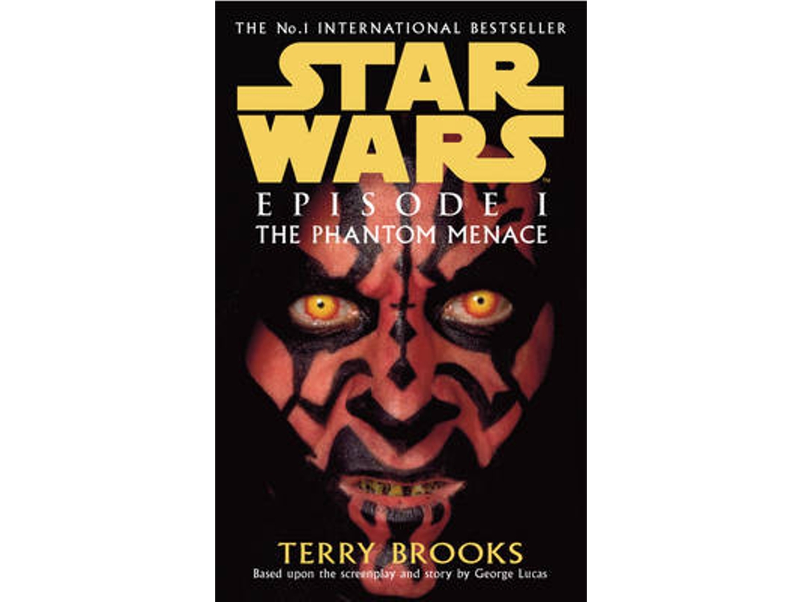 Libro Star Wars Episode I The Phantom Menace de Terry Brooks (Inglés)