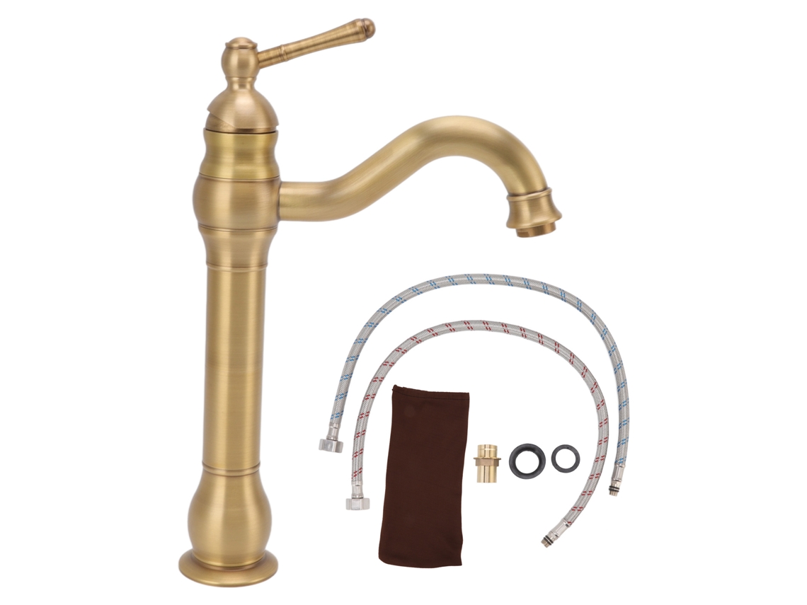 Grifo de lavabo con manguera y juntas