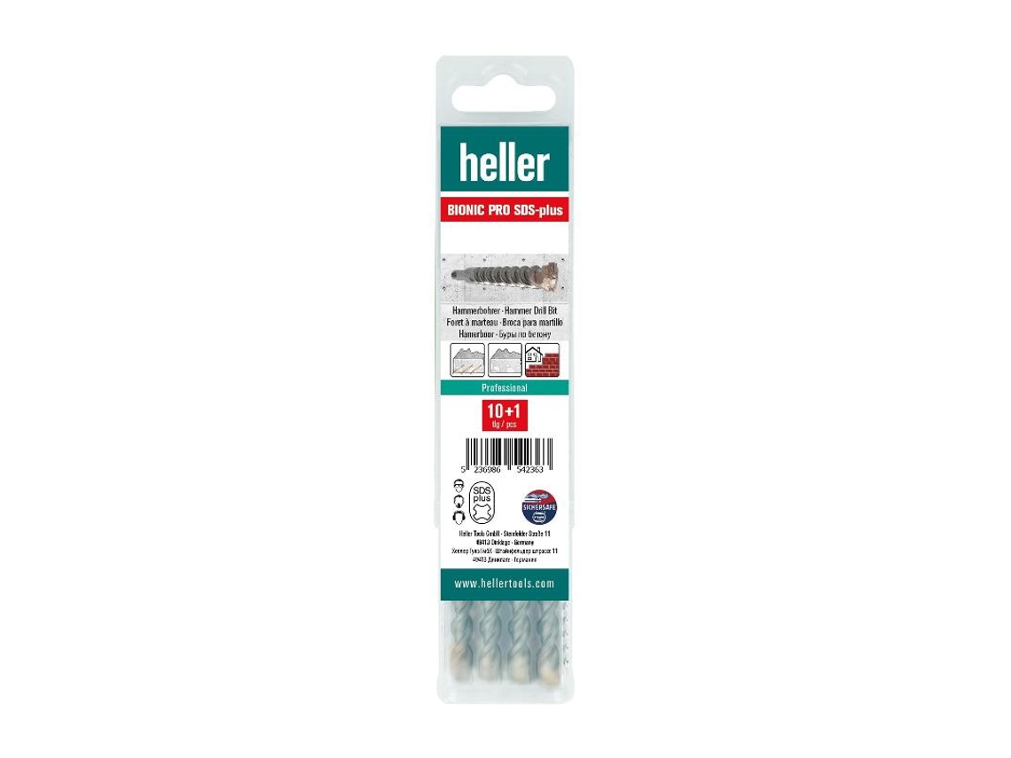Broca Sds-plus 12x400x450 Bionic Pro Heller