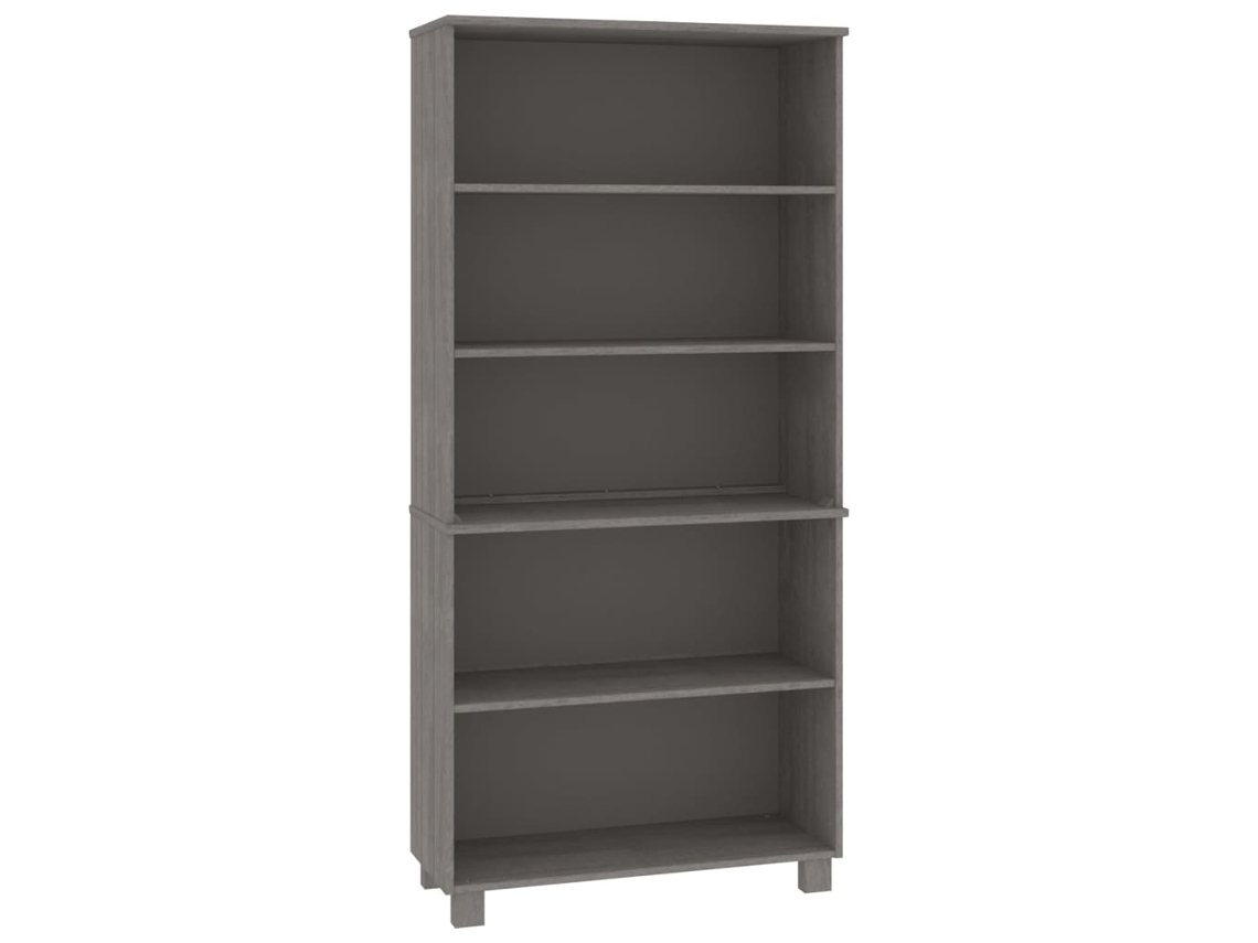 Maison Exclusive - Aparador Hamar Madera De Pino Maciza Gris Claro
