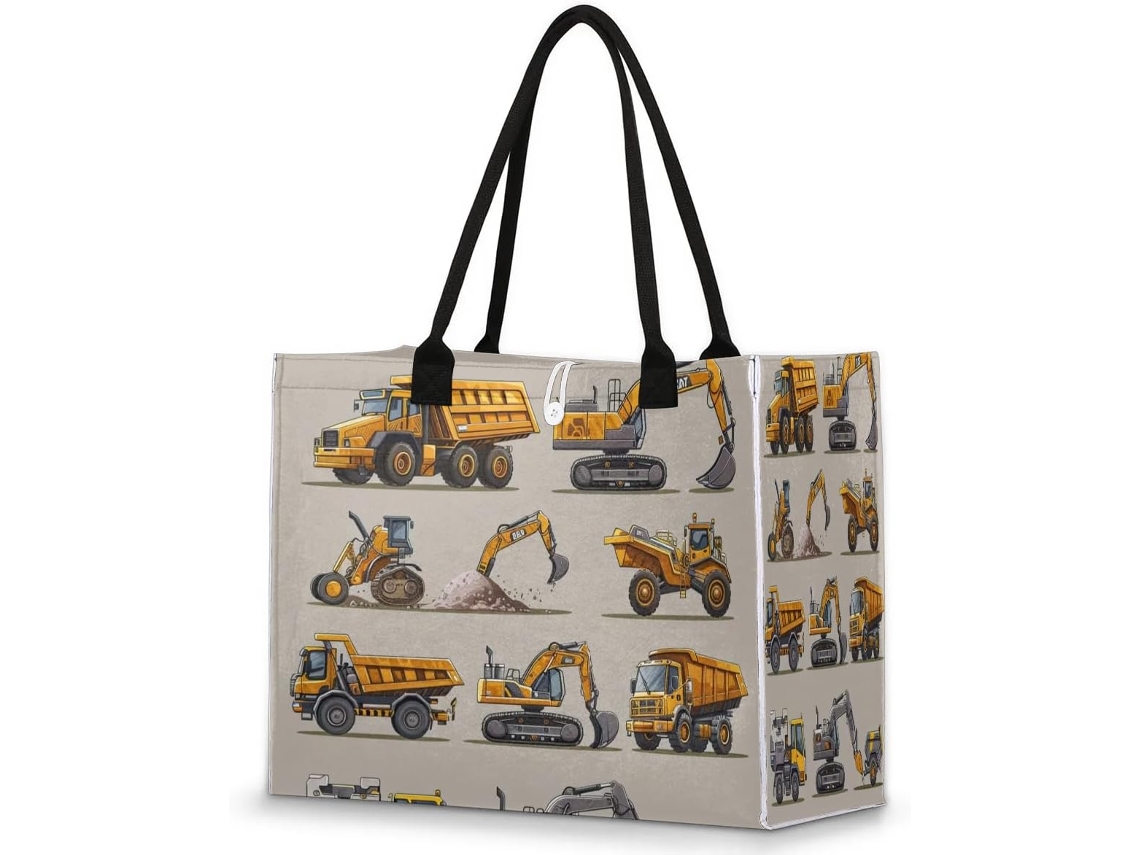 Maleta grande con ruedas de la marca Tropicallife Building Machines, para hombre y mujer, 42 x 17 x 33 cm.
