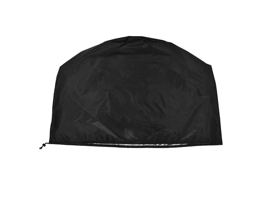 Funda impermeable para parrilla de gas grande (70 x 70 x 70 cm), color gris y negro