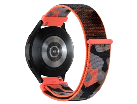 Correa de nailon ajustable para Samsung Galaxy Watch 5 40mm/44mm/Watch 5 Pro 45mm - anaranjado