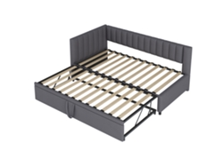 Sofá Cama Esquinero En Forma De L De Terciopelo, 180 Cm, Extensible Para Espacios Pequeños.