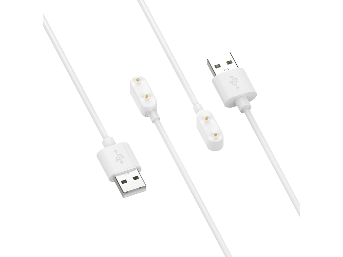 Para Huawei Band 8 Smart Watch Cabo de carregamento USB com proteção de chip (branco)