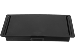 Cajón Deslizante Autoadhesivo De Plástico Negro De Gran Capacidad Para Escritorio.