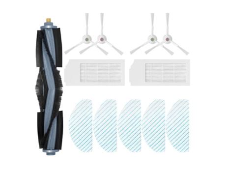 Escova de rolo escova lateral filtro hepa para ecovacs deebot t10plus