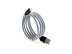 Cable GOEIK GK2107 (USB - Lightning - Gris)